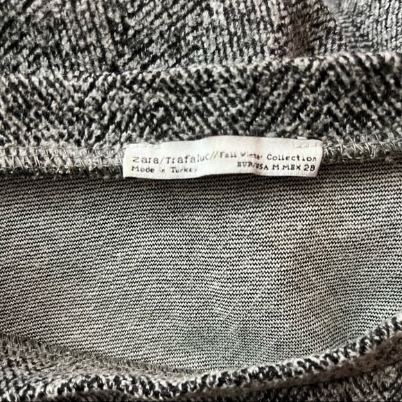Zara Sweater Shirt Gray Size M - Picture 3 of 3